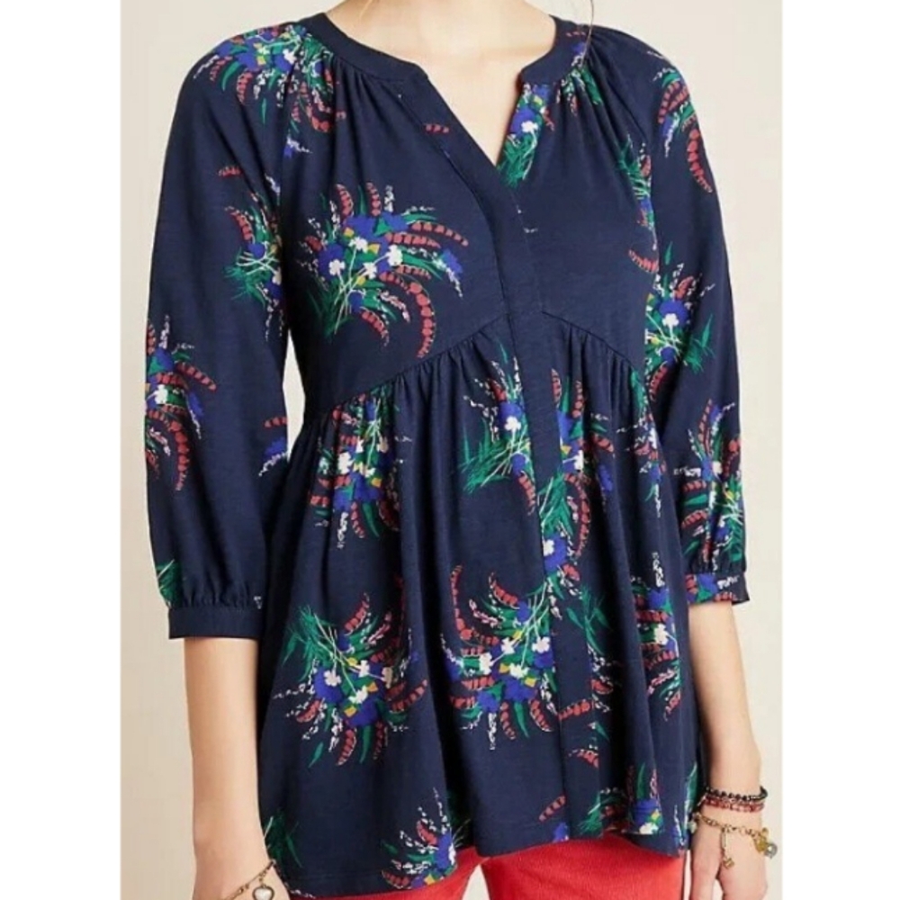 Anthro Maeve Blouse Size S
